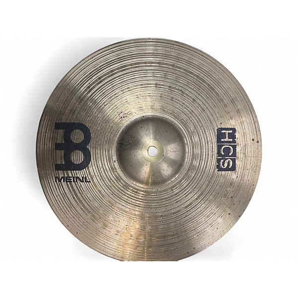 Used MEINL 14in HCS Hi Hat Pair Cymbal