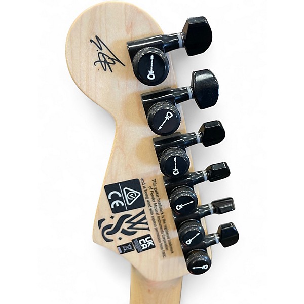 Used Charvel SEAN LONG SIGNATURE PRO MOD NEON PINK Solid Body Electric Guitar