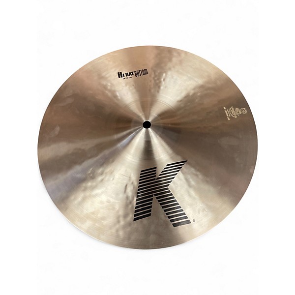 Used Zildjian 14in K Hi Hat Pair Cymbal