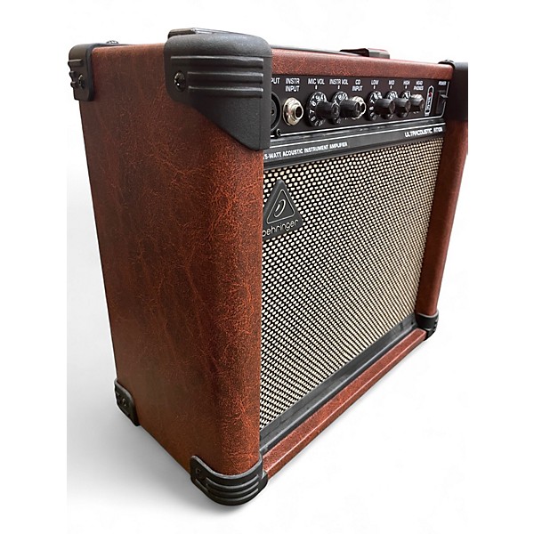 Used Behringer AT108 1X8 15W Ultracoustic Acoustic Guitar Combo Amp