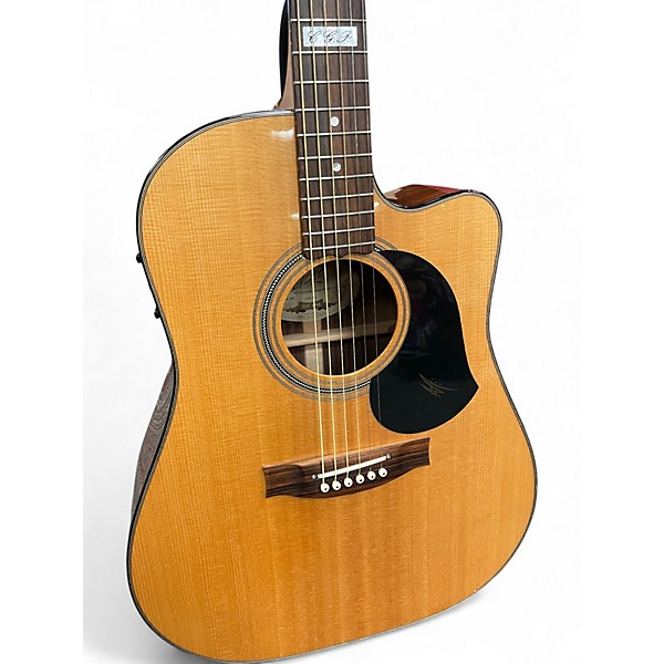 Used Maton TE1 Tommy Emmanuel "Artist" Natural Acoustic Electric Guitar