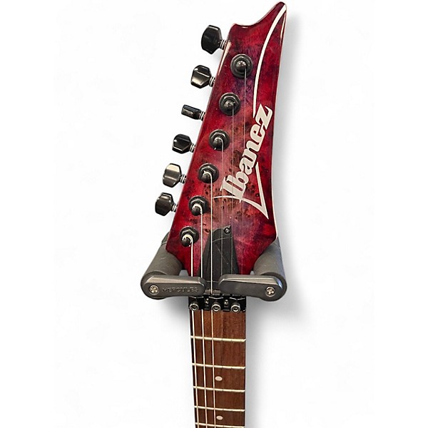Used Ibanez RG470 Trans Red Solid Body Electric Guitar