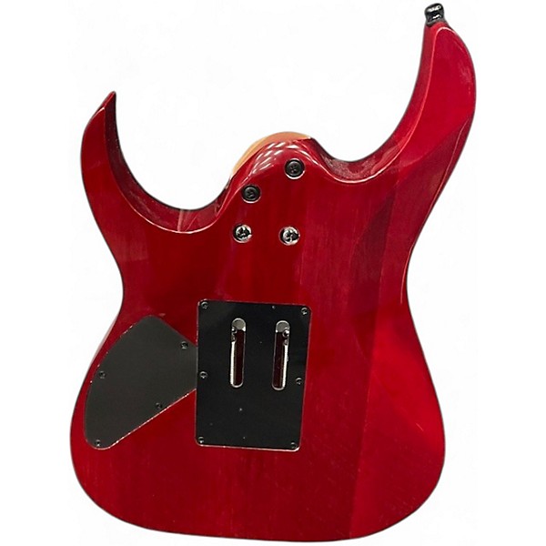 Used Ibanez RG470 Trans Red Solid Body Electric Guitar