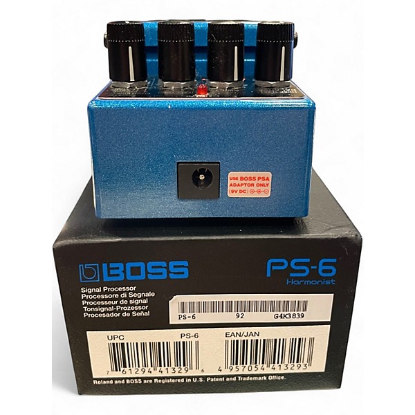Used BOSS PS6 Harmonist Effect Pedal