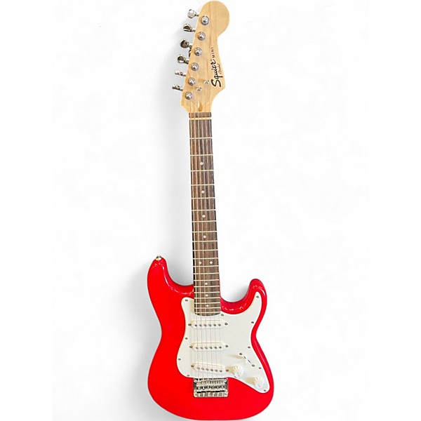 Used Squier Mini Affinity Stratocaster RED Electric Guitar