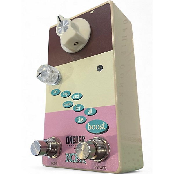 Used Oneder So Long And Thanks For All The Boost Effect Pedal