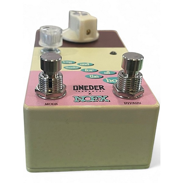 Used Oneder So Long And Thanks For All The Boost Effect Pedal