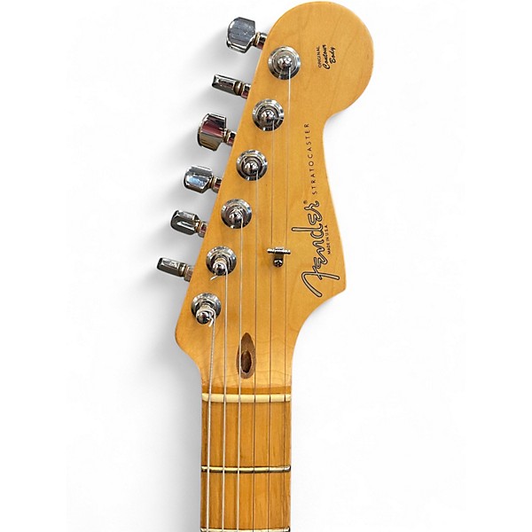 Used Fender American Fat Stratocaster Texas Special 2 Color Sunburst Solid Body Electric Guitar