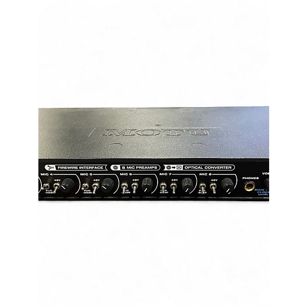Used MOTU 8pre Audio Interface