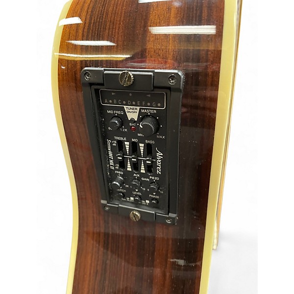 Used Alvarez AD70SC Natural Acoustic Electric Guitar