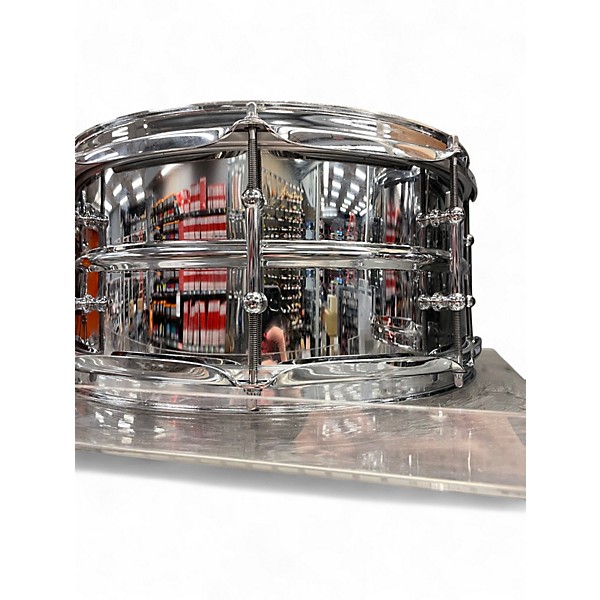 Used Ludwig 13X6.5 Supralite Snare STEEL Drum