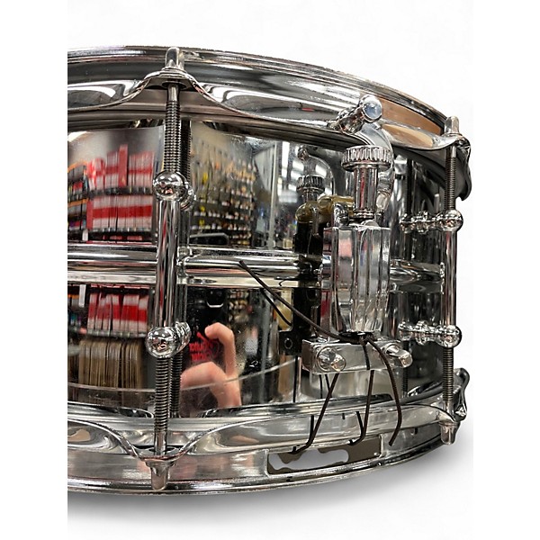 Used Ludwig 13X6.5 Supralite Snare STEEL Drum