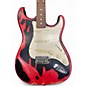Used Aria DOUBLE CUT RED/BLACK Solid Body Electric Guitar