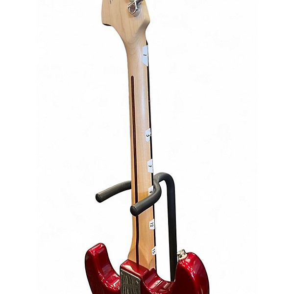 Used Squier Affinity Stratocaster Candy Apple Red Solid Body Electric Guitar