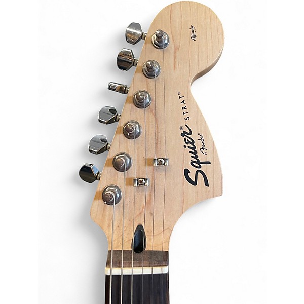 Used Squier Affinity Stratocaster Candy Apple Red Solid Body Electric Guitar