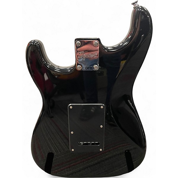Used Squier Affinity Stratocaster Black Solid Body Electric Guitar