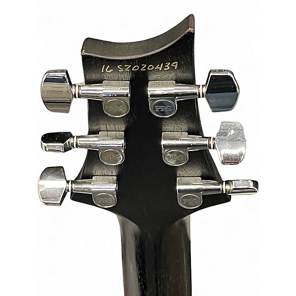 Used PRS S2 Standard 24 Black Solid Body Electric Guitar