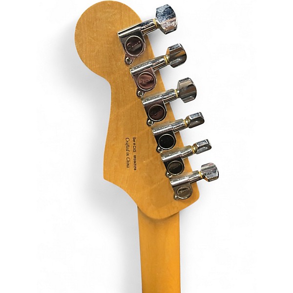 Used Squier STRAT S/S/S Sunburst Solid Body Electric Guitar