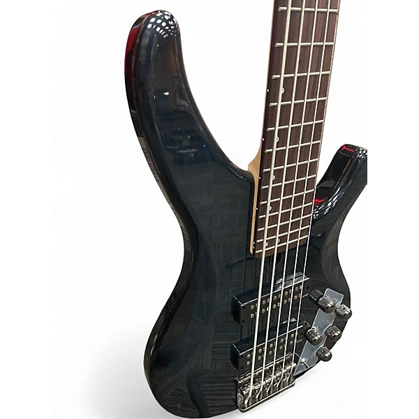 Used Yamaha TRBX605FM Trans Blue Electric Bass Guitar
