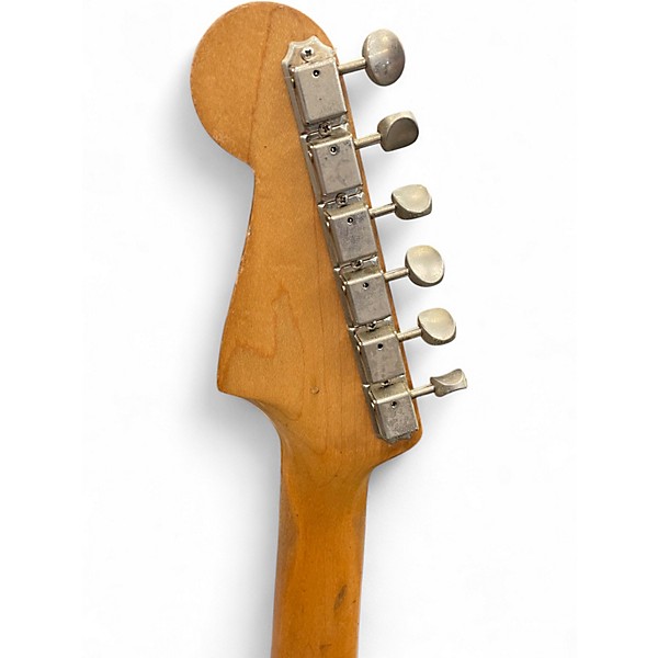 Vintage 1962 Fender Musicmaster White Solid Body Electric Guitar