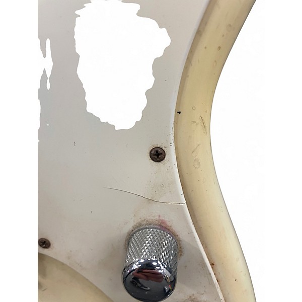 Vintage 1962 Fender Musicmaster White Solid Body Electric Guitar