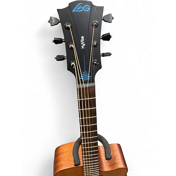 Used Lag Hyvibe THV10 Natural Acoustic Guitar