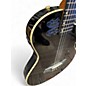 Used Angel Lopez EC3000CBK Black Classical Acoustic Electric Guitar