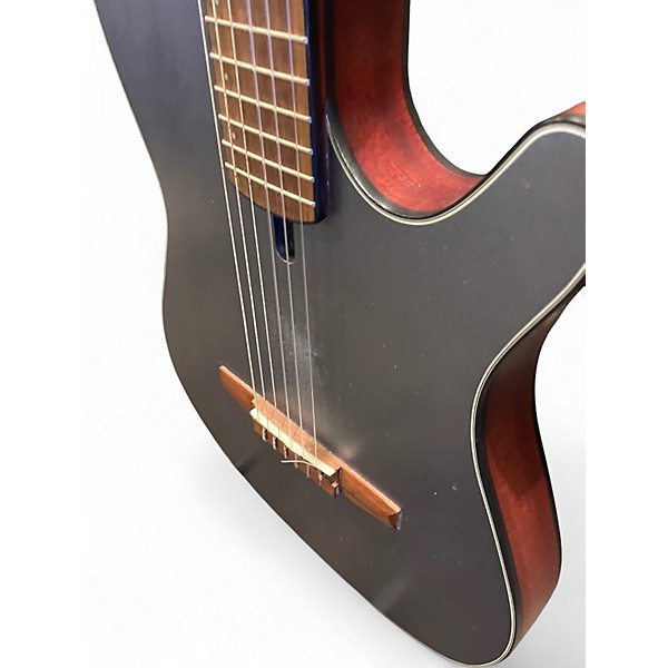 Used Ibanez FRH10N Gray Classical Acoustic Electric Guitar