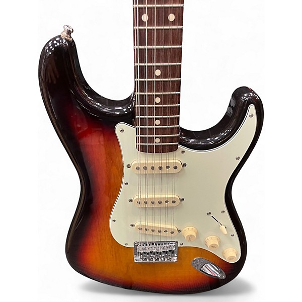 Used Fender XII 12 STRING 3 Tone Sunburst Solid Body Electric Guitar