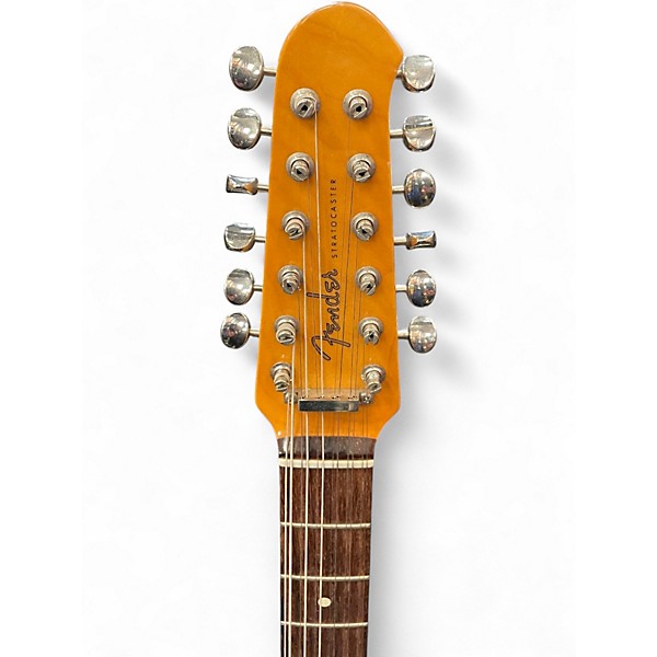 Used Fender XII 12 STRING 3 Tone Sunburst Solid Body Electric Guitar
