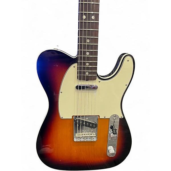 Used Fender CUSTOM SHOP 1960S TELECASTER 3 Color Sunburst Solid Body Electric Guitar