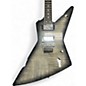 Used Epiphone Explorer Trans Black Solid Body Electric Guitar
