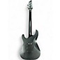 Used Schecter Guitar Research Damien Platinum Satin Black Solid Body Electric Guitar