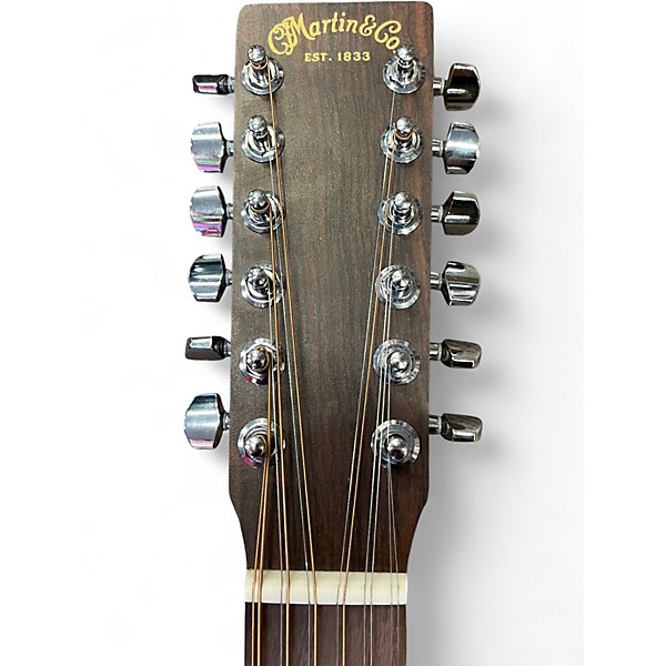 Used Martin D-X2 Natural 12 String Acoustic Electric Guitar