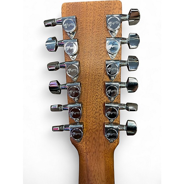 Used Martin D-X2 Natural 12 String Acoustic Electric Guitar