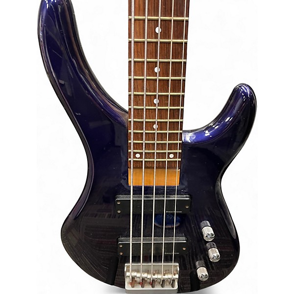 Used Jackson c5a Purple Electric Bass Guitar