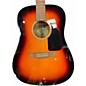Used Fender CD60 Dreadnought 3 Color Sunburst Acoustic Guitar