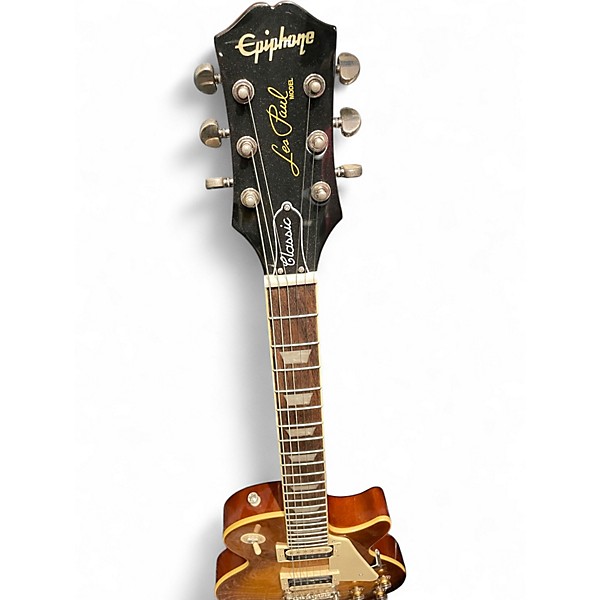 Used Epiphone  LES PAUL CLASSIC Honey Burst Solid Body Electric Guitar