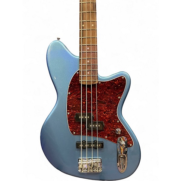 Used Ibanez TMB 100 Blue Electric Bass Guitar
