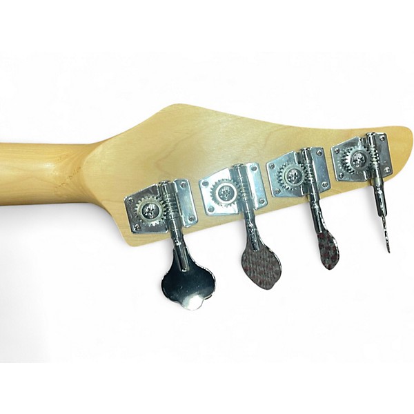 Used Miscellaneous P BASS Black and White Electric Bass Guitar