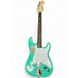 Used Squier SONIC STRATOCASTER AQUA Solid Body Electric Guitar thumbnail