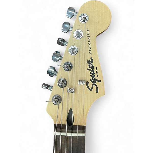Used Squier SONIC STRATOCASTER AQUA Solid Body Electric Guitar