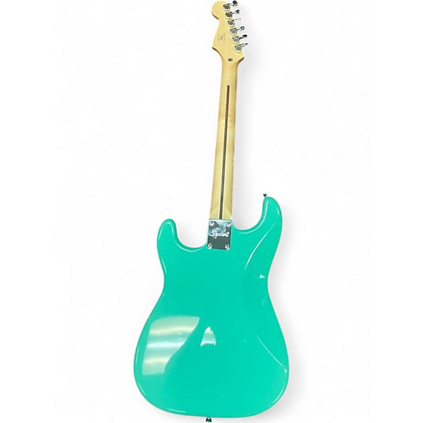Used Squier SONIC STRATOCASTER AQUA Solid Body Electric Guitar