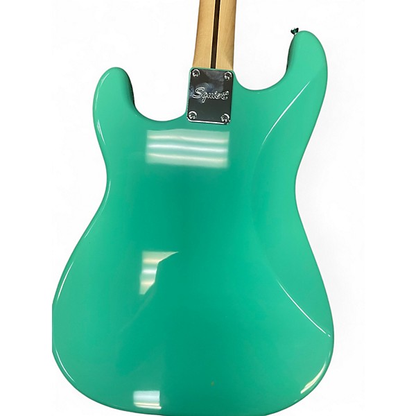 Used Squier SONIC STRATOCASTER AQUA Solid Body Electric Guitar