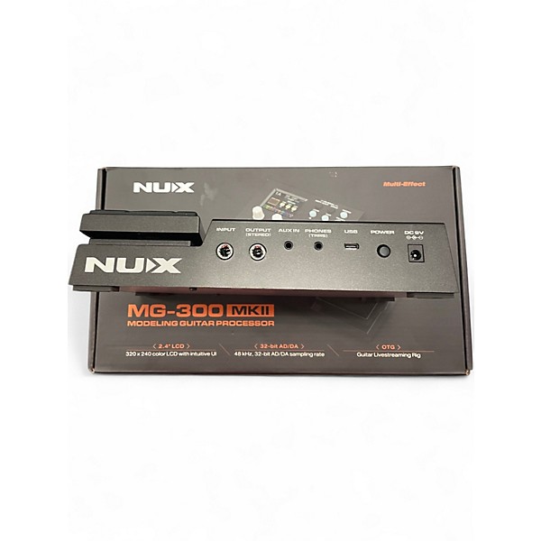 Used NUX MG-300 mkII Effect Processor