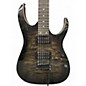 Used Ibanez GRGA120QA Black Sunburst Solid Body Electric Guitar