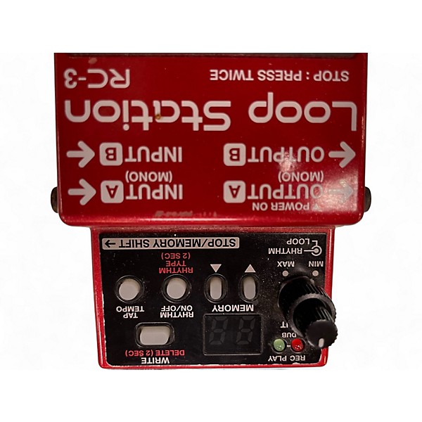 Used BOSS RC3 Loop Station Pedal