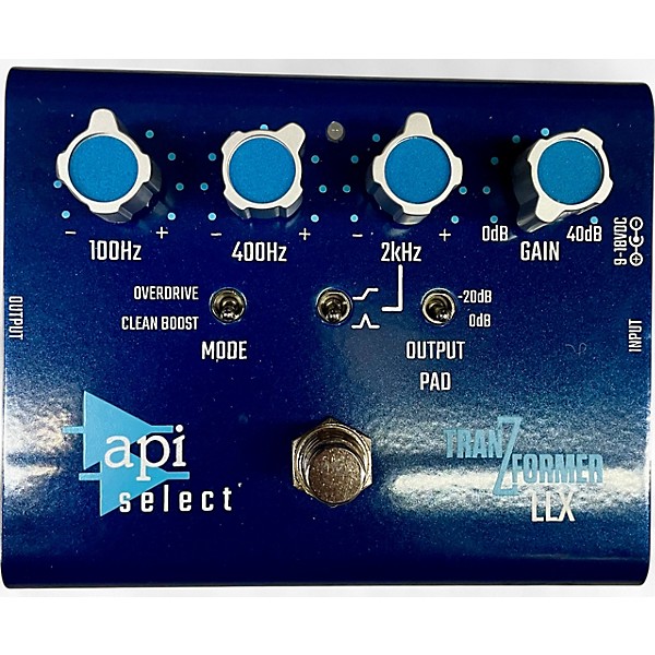 Used API TRANZFORMER LLX Bass Effect Pedal