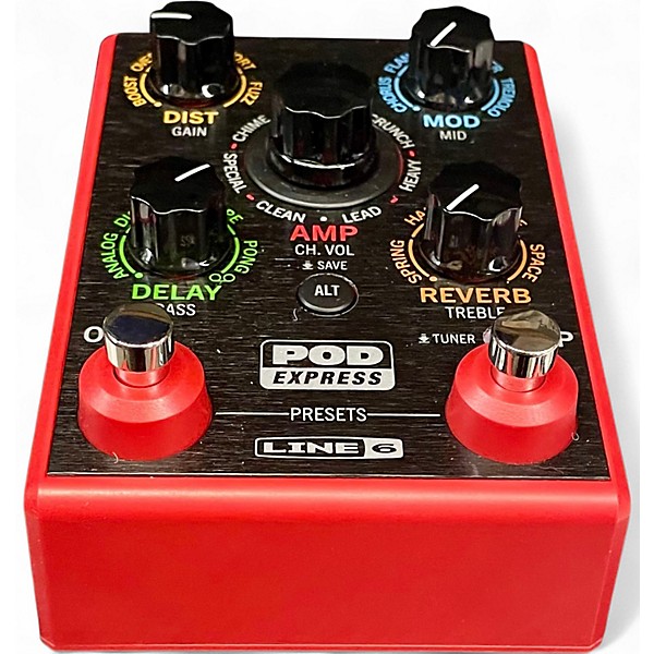 Used Line 6 Pocket Pod Express Amp Modeler Effect Processor