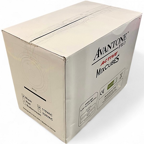 Used Avantone Pro ACTIVE MIXCUBES PAIR Powered Monitor